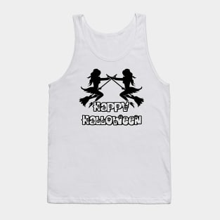 Pretty Halloween Witches - Happy Halloween - 1510201457 Tank Top